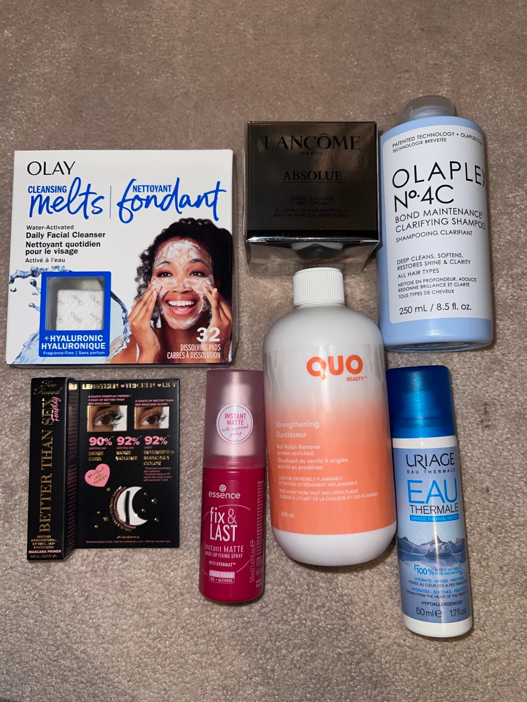 Skincare & Makeup Bundle: Olay, Lancome, Olaplex & More!