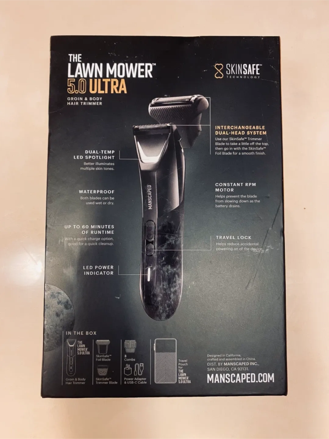 BRAND NEW MANSCAPED The Lawn Mower 5.0 Ultra image indicator(6)