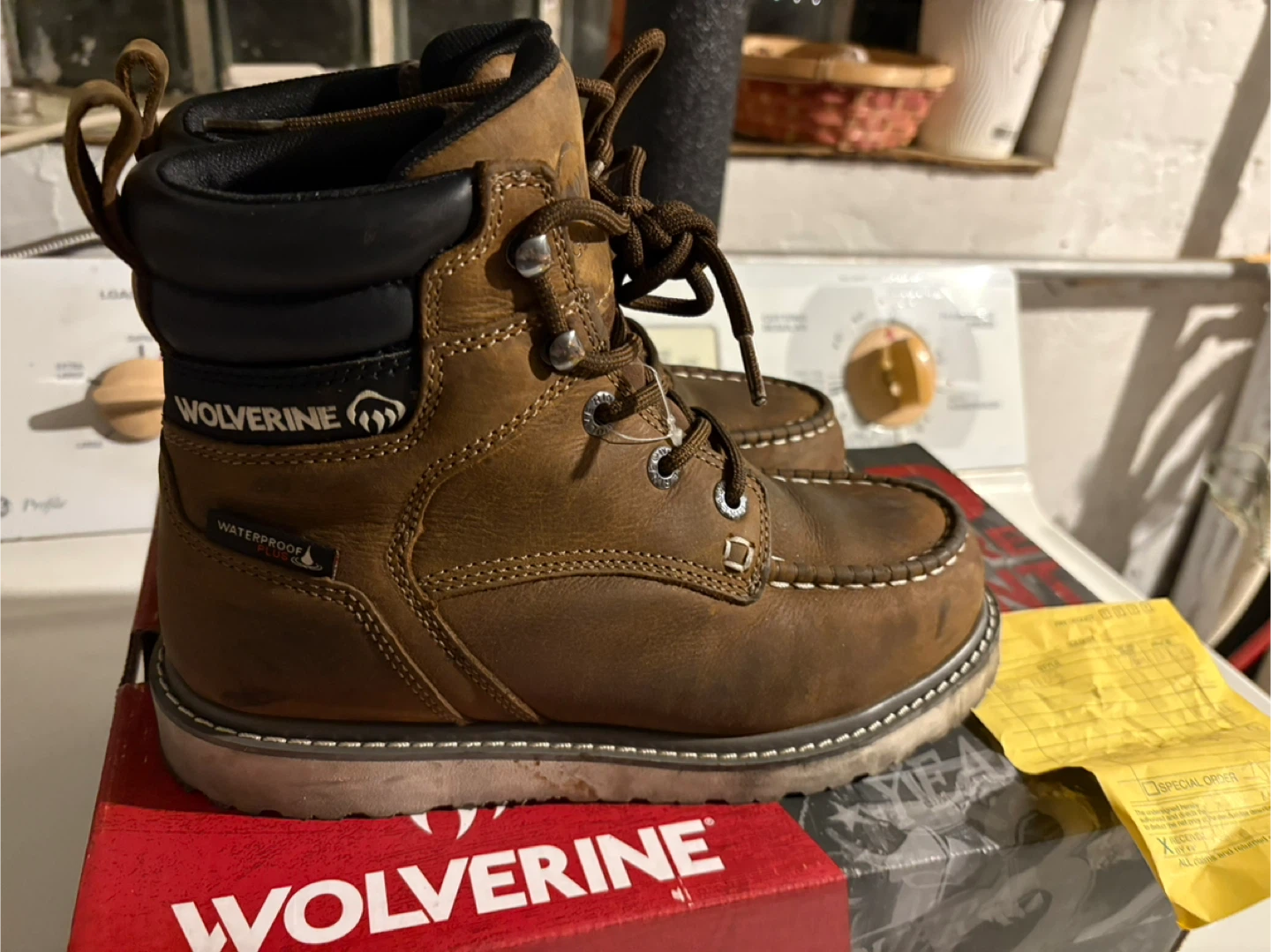 KEEN Utility Men's Brown Leather Shoes - Size 8M - photo 5