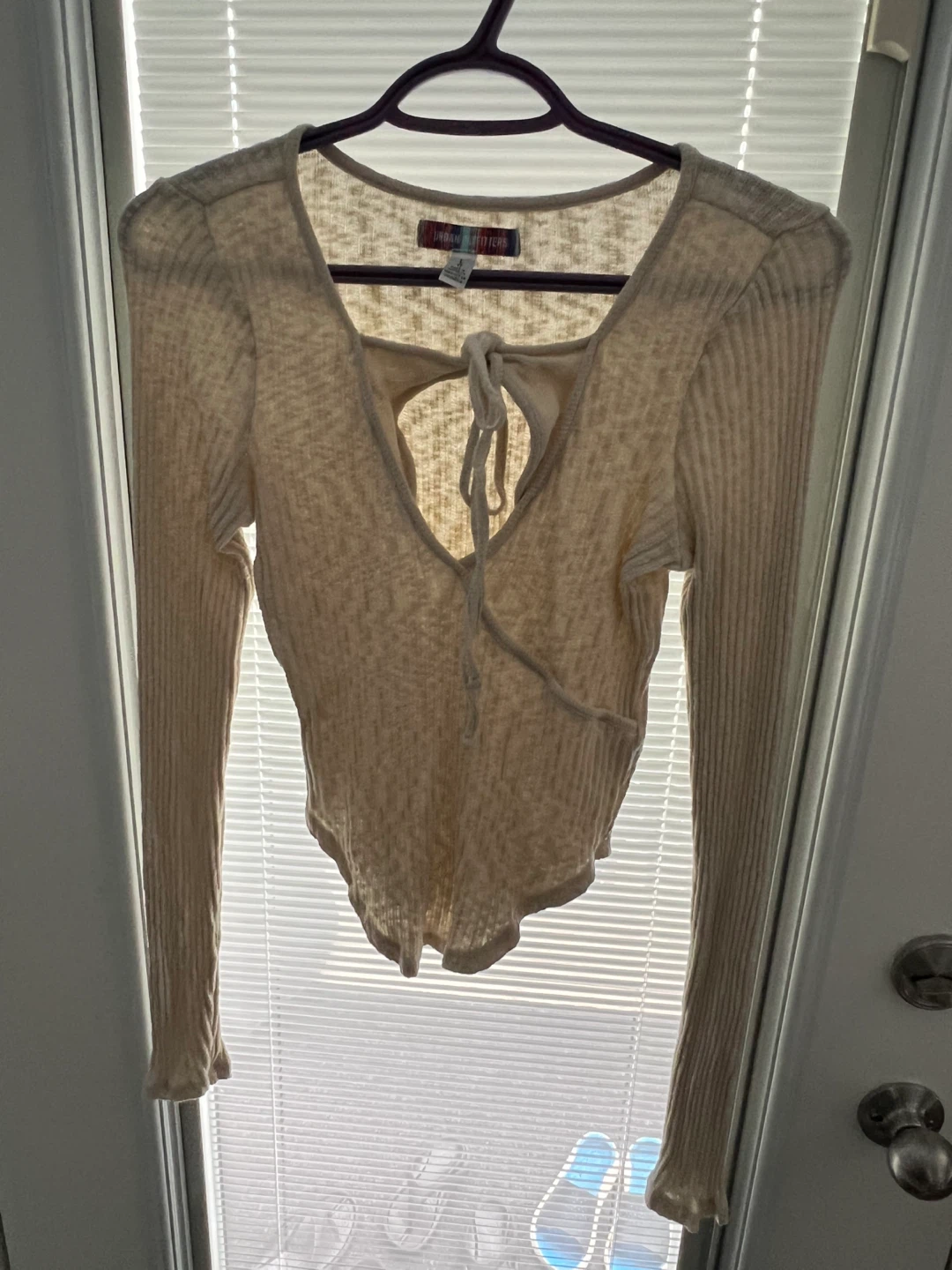Urban Outfitters Ribbed Long Sleeve Top - Size L