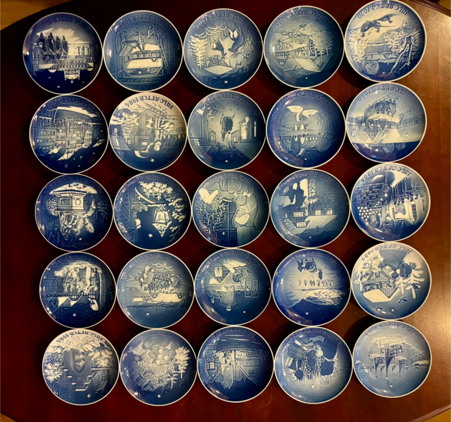 Bing & Grondahl Copenhagen Porcelain Plates