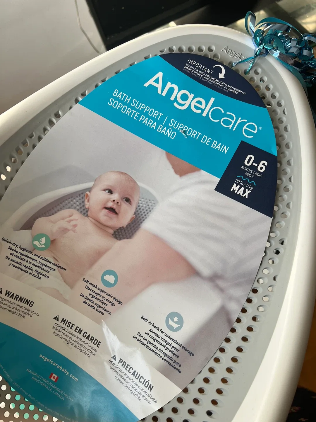 Angelcare Bath Support image indicator(2)