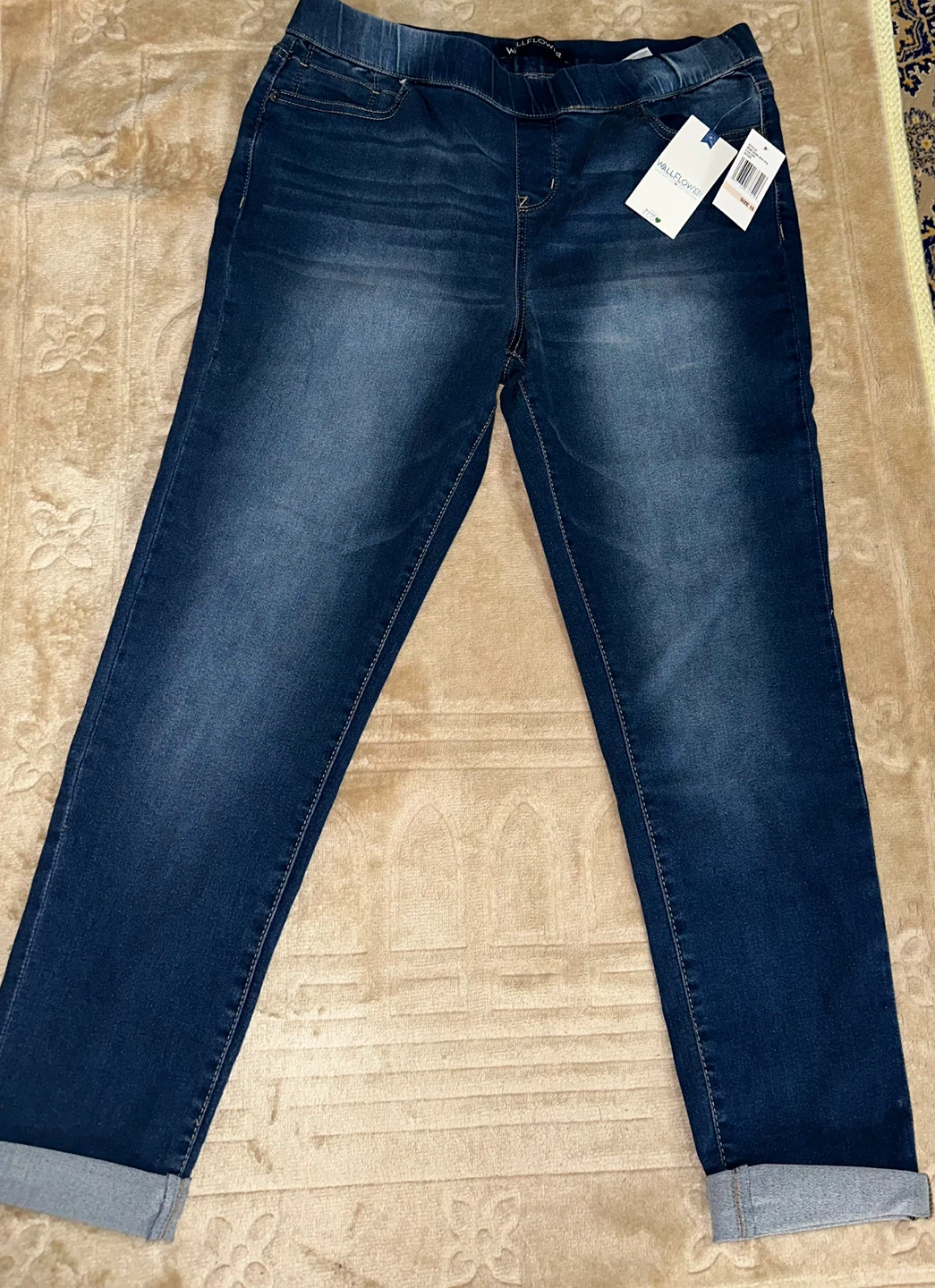 WallFlower Women's Instasoft Ultra Fit Skinny jeans size 15 - photo 3