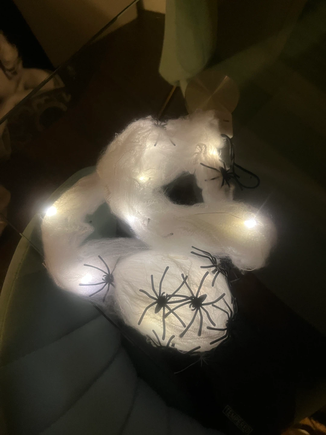 Halloween Spider Web Decoration (Light Up) - photo 5