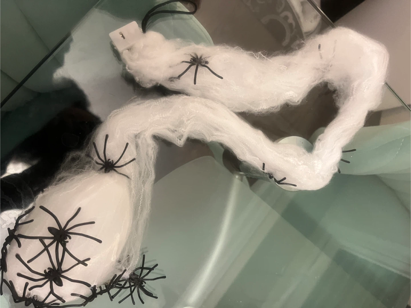 Halloween Spider Web Decoration (Light Up) - photo 3
