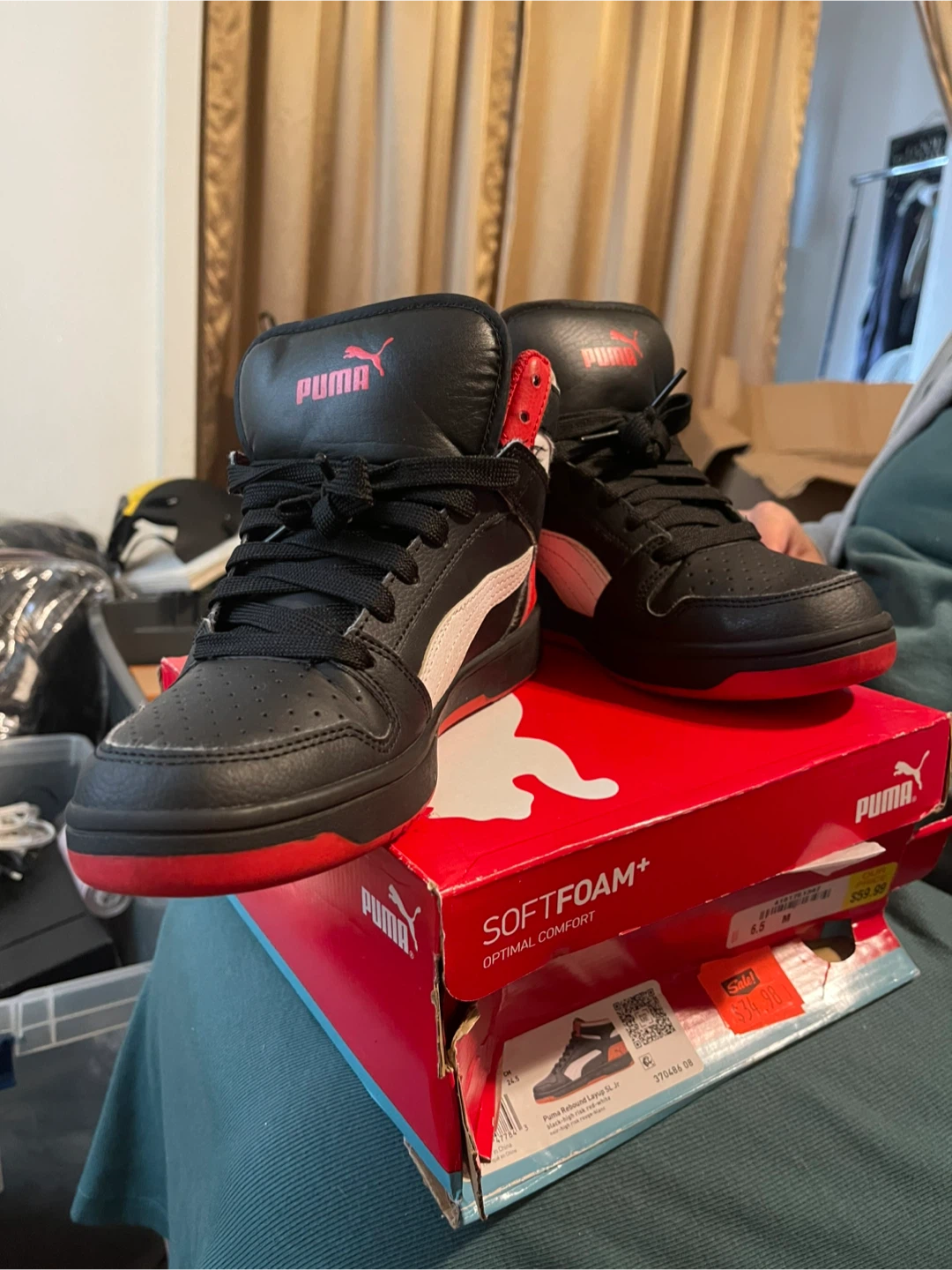 Puma Rebound Layup SL Jr - Size 6.5M