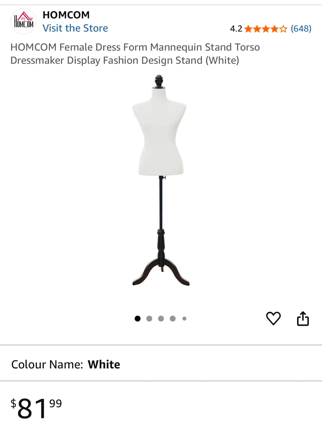 Female Mannequin, Adjustable Height image indicator(7)