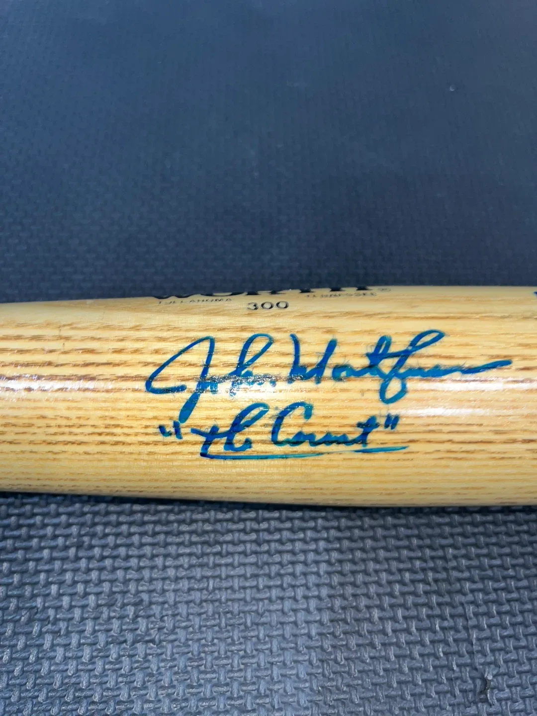 Signed Baseball Bat image indicator(3)