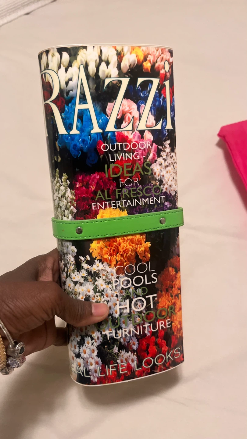 Papa Razzi Floral Clutch Bag