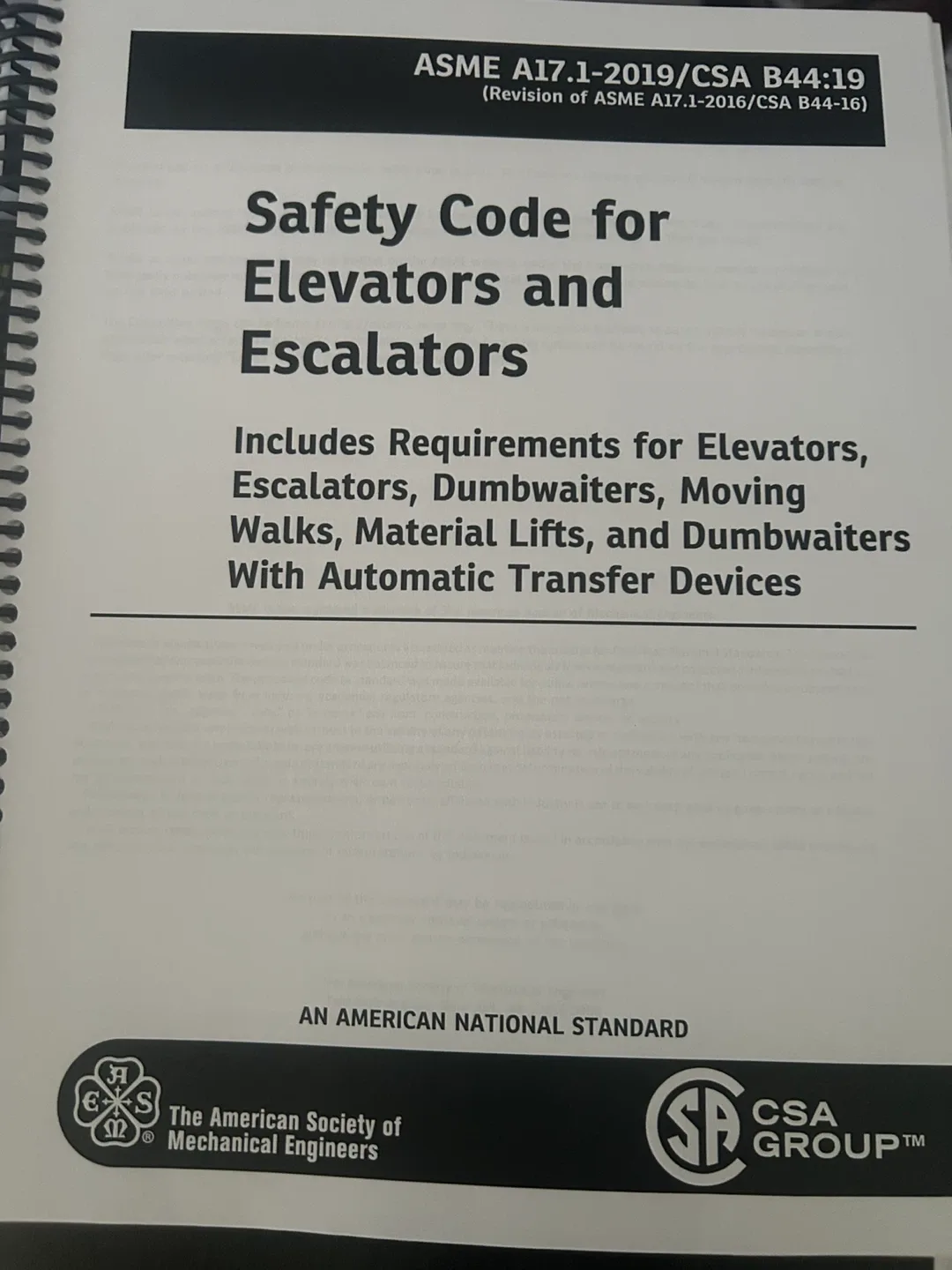 Safety Code for Elevators and Escalators image indicator(2)
