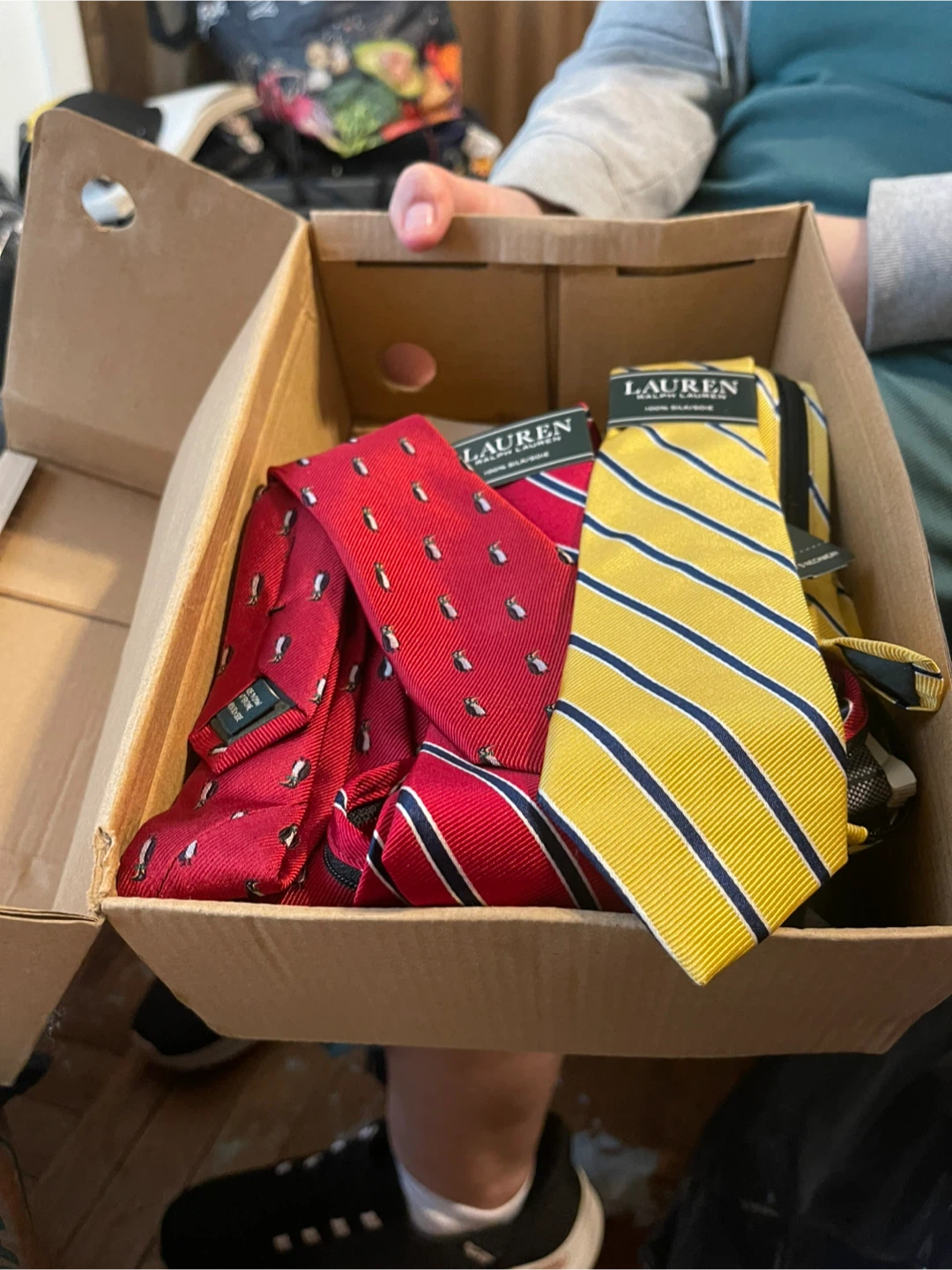 Ralph Lauren 100% Silk Ties