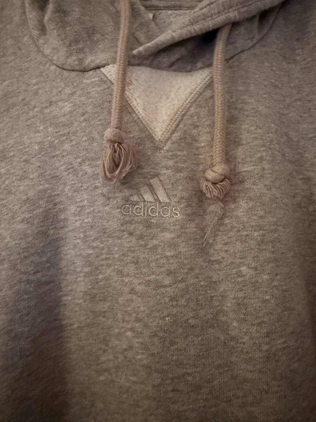 Adidas Gray Hoodie Size L - photo 2