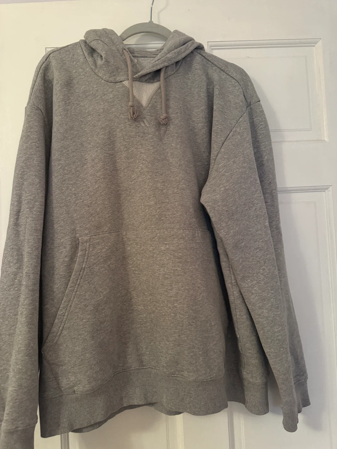 Adidas Gray Hoodie Size L