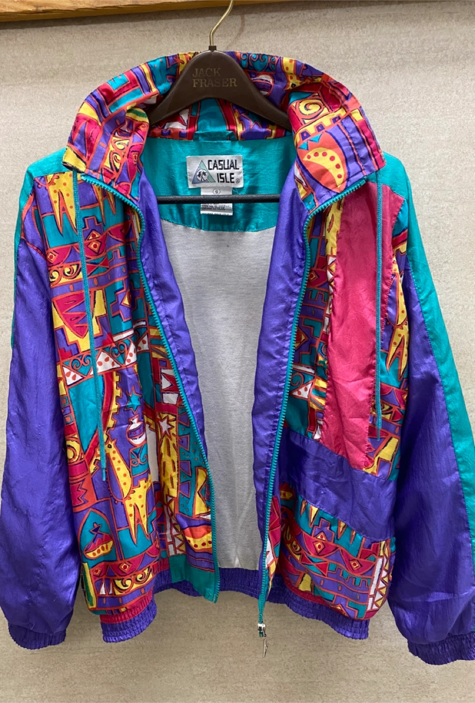 Vintage Casual Isle Windbreaker - Size S - photo 3