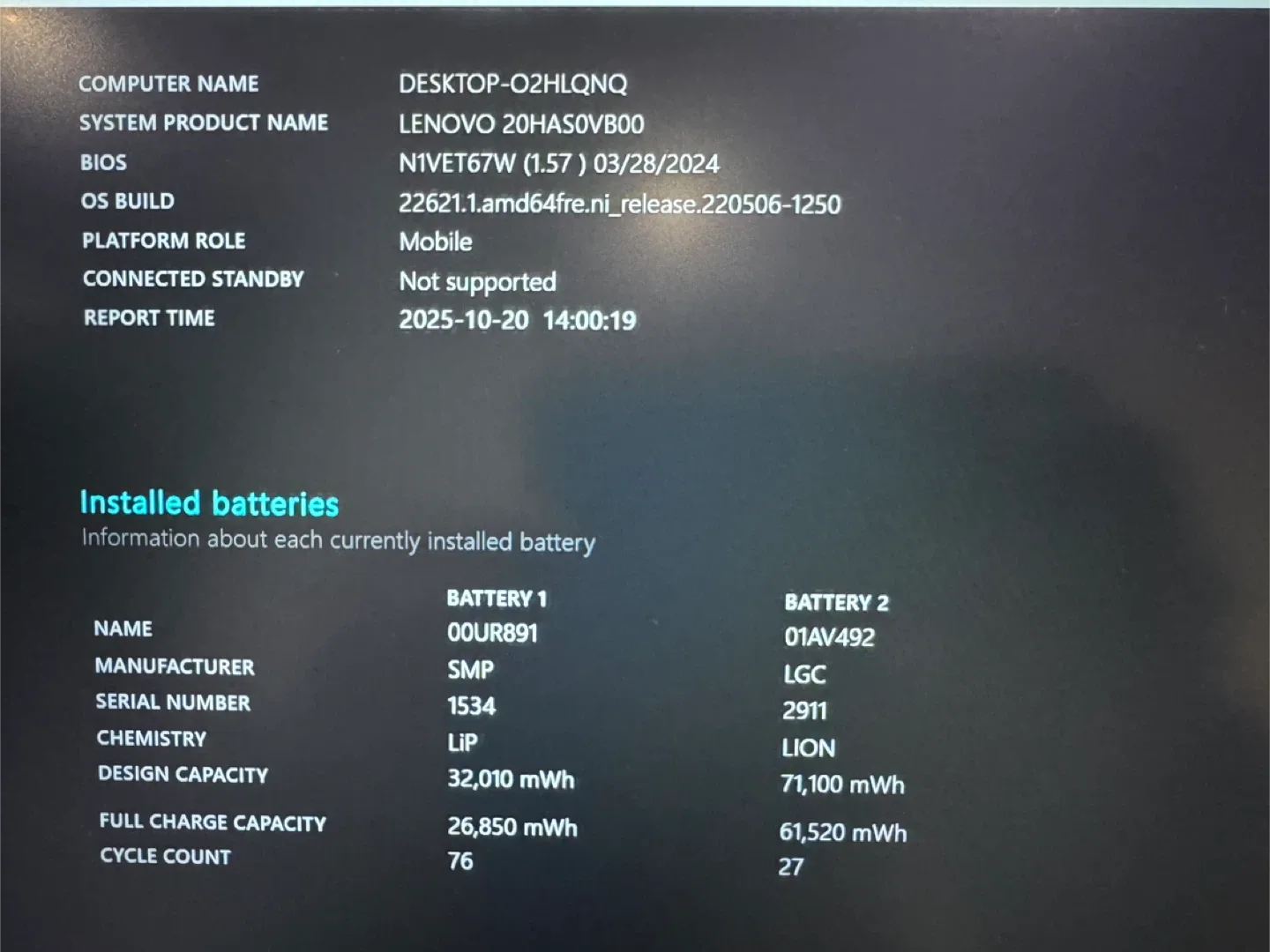 Lenovo T570 I7-7th. 16/256GB. Win 11. 15.6" image indicator(9)