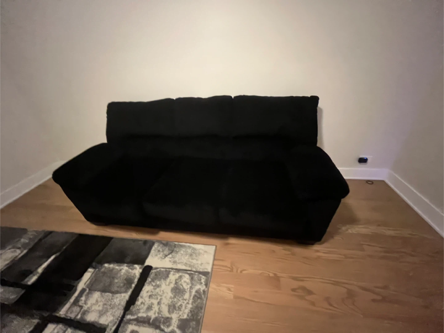 Area Rug - Black, Gray, and White - photo 2