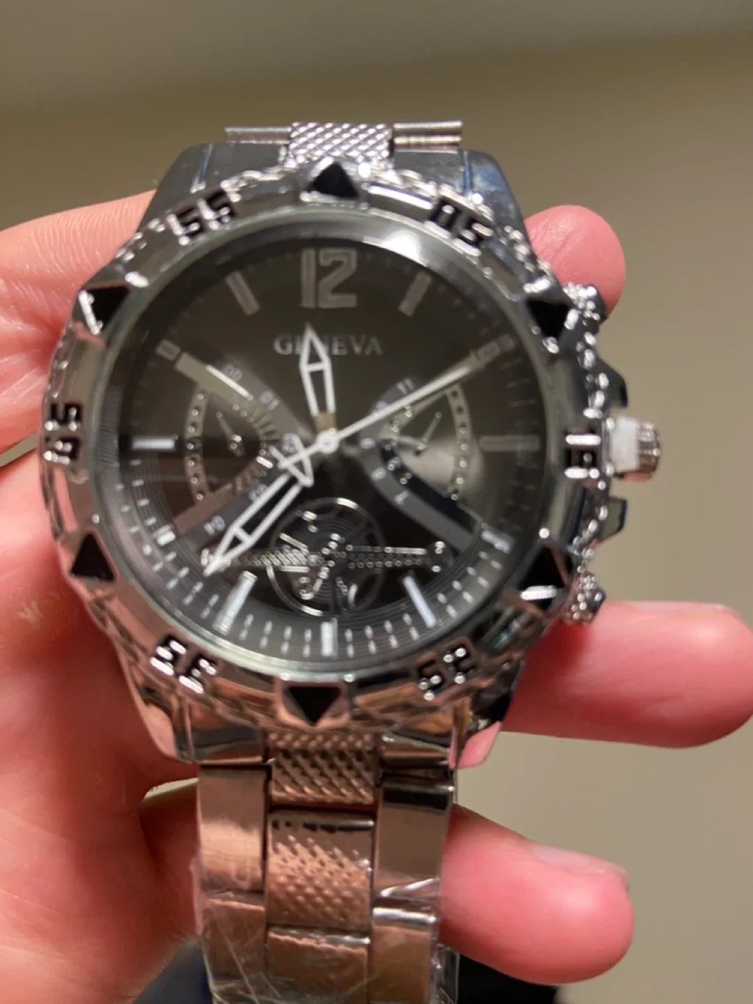 Geneva Silver Watch image indicator(2)