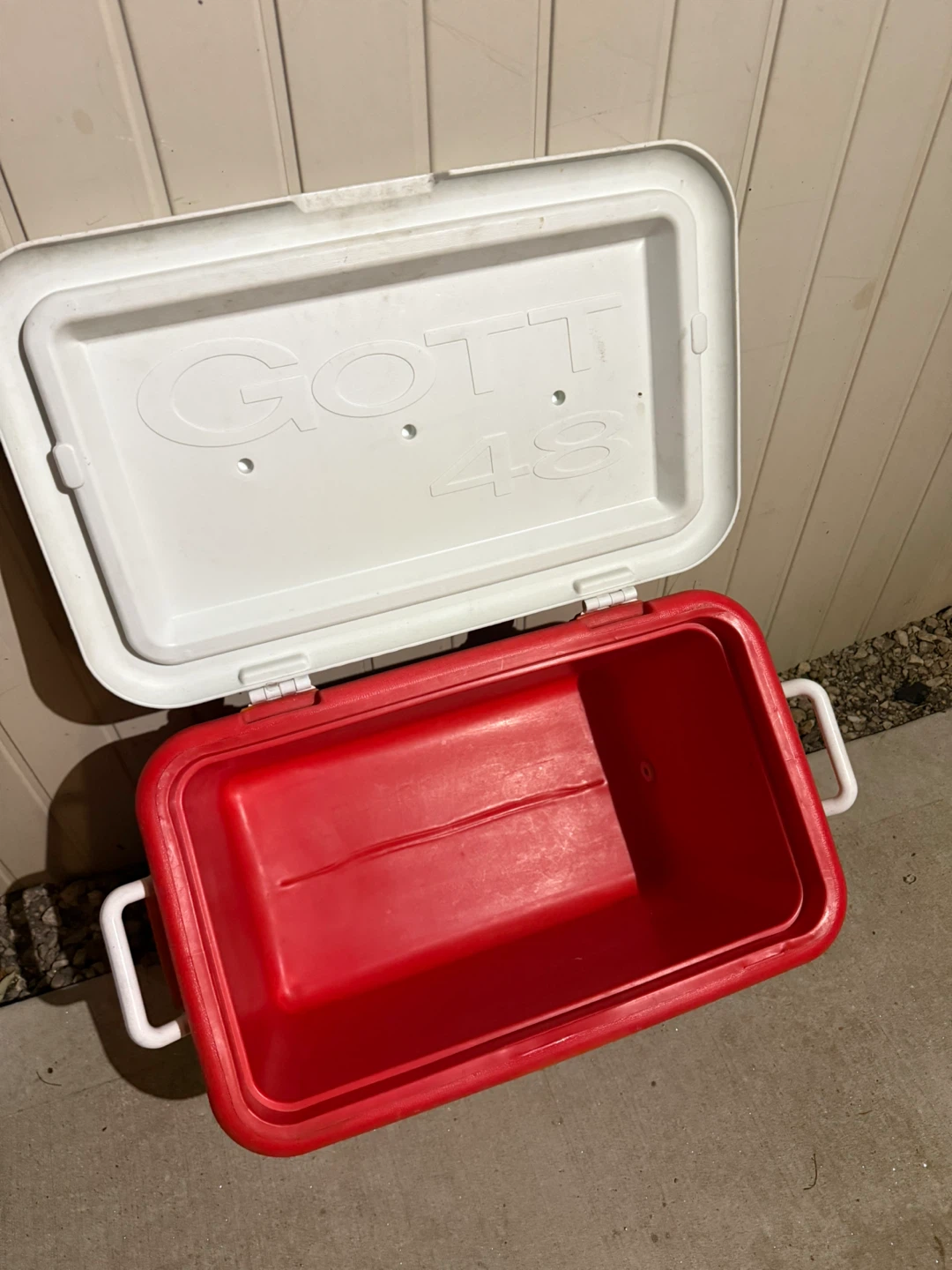 Gott 48 Quart Cooler - Red & White - photo 3