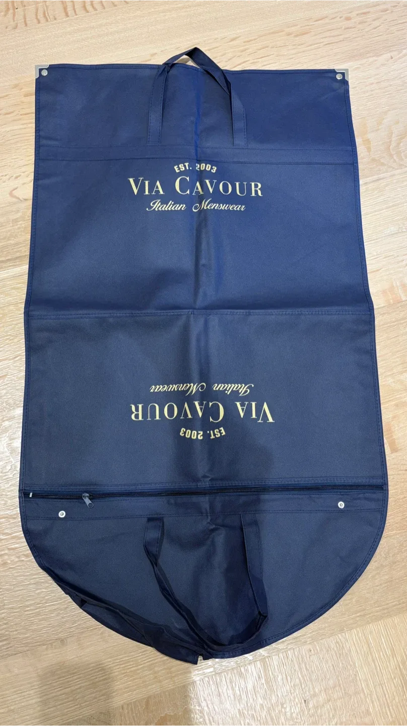 Via Cavour Italian Menswear Garment Bag thumbnail