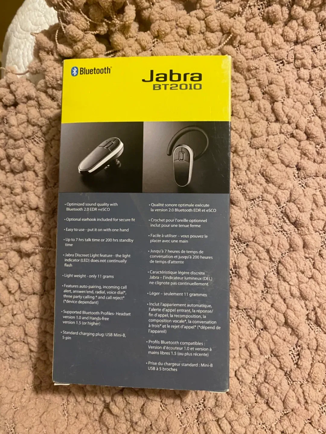 Jabra BT2010 Bluetooth Headset - Lightweight & Hands-Free image indicator(2)