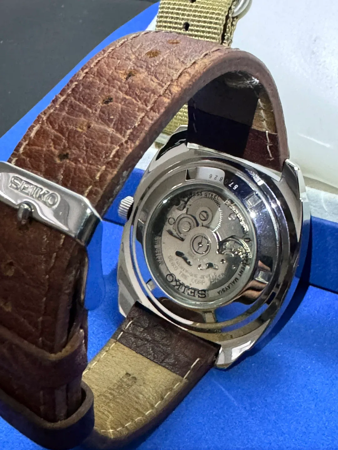 Seiko Automatic Watch with Extra Band image indicator(2)