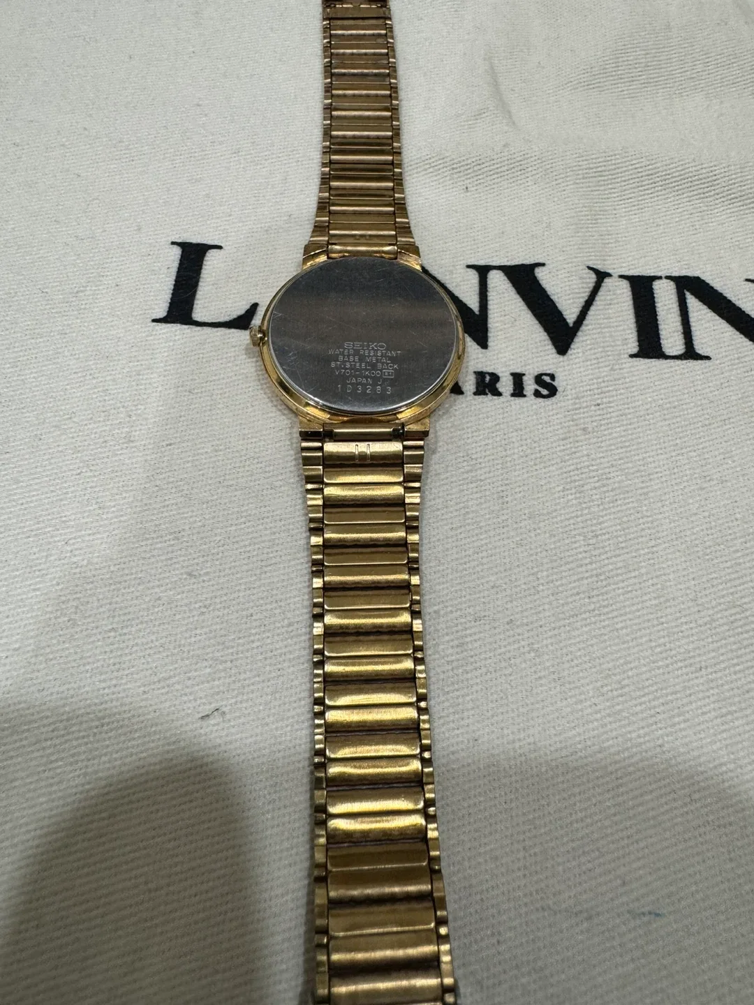 Seiko Quartz Gold Watch Vintage image indicator(3)