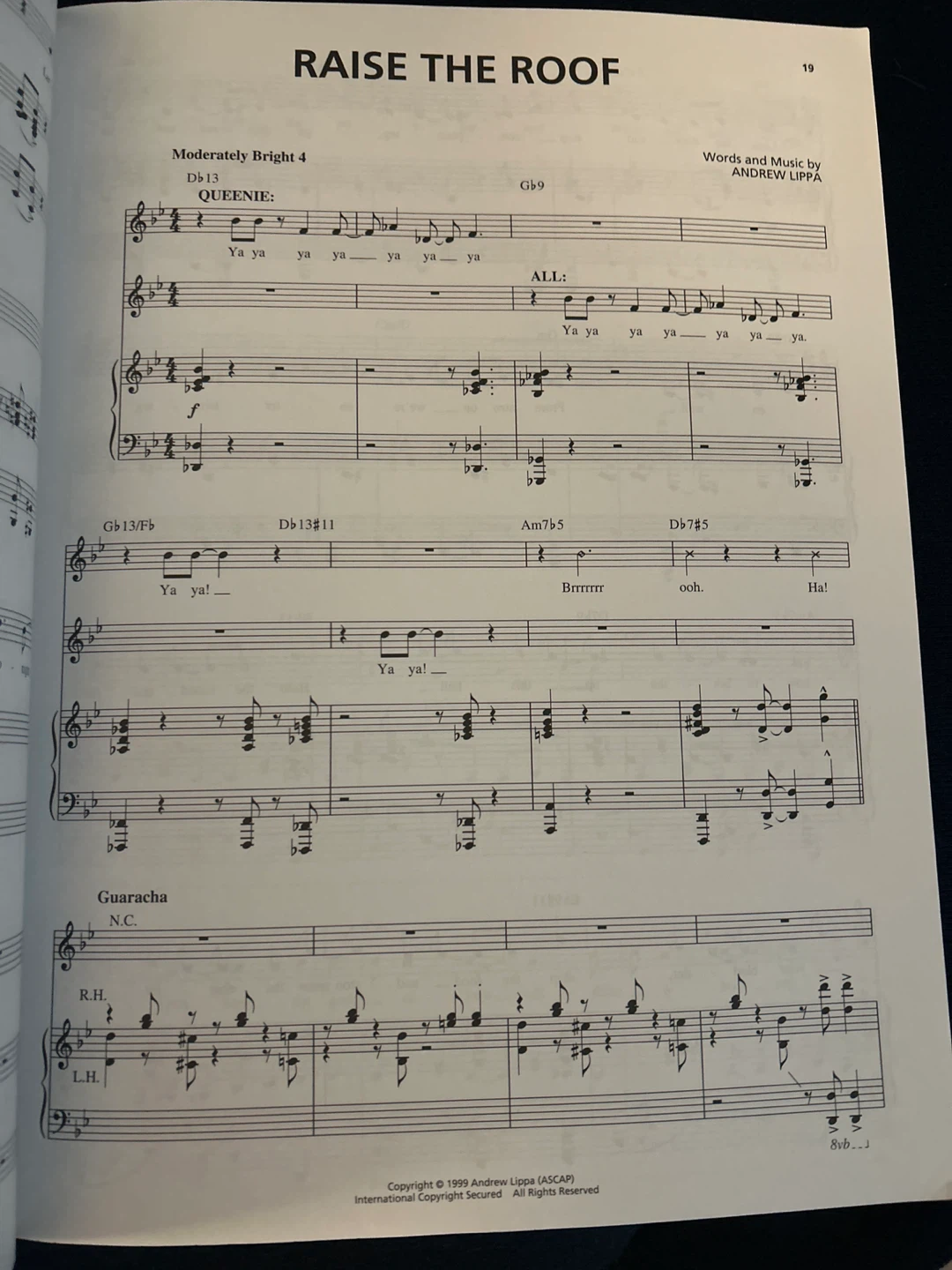 The Wild Party Piano/Vocal Selections by Andrew Lippa - photo 3