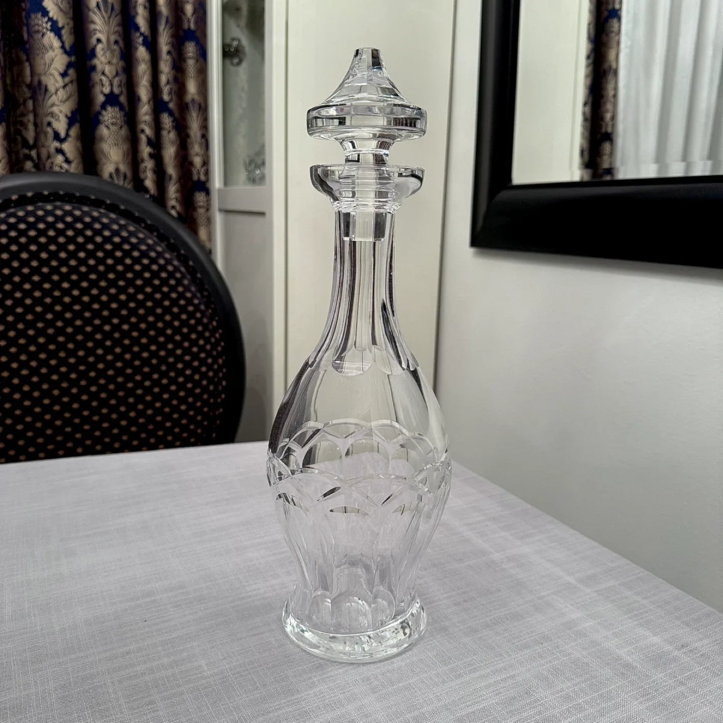 Large Waterford crystal decanter + stopper thumbnail