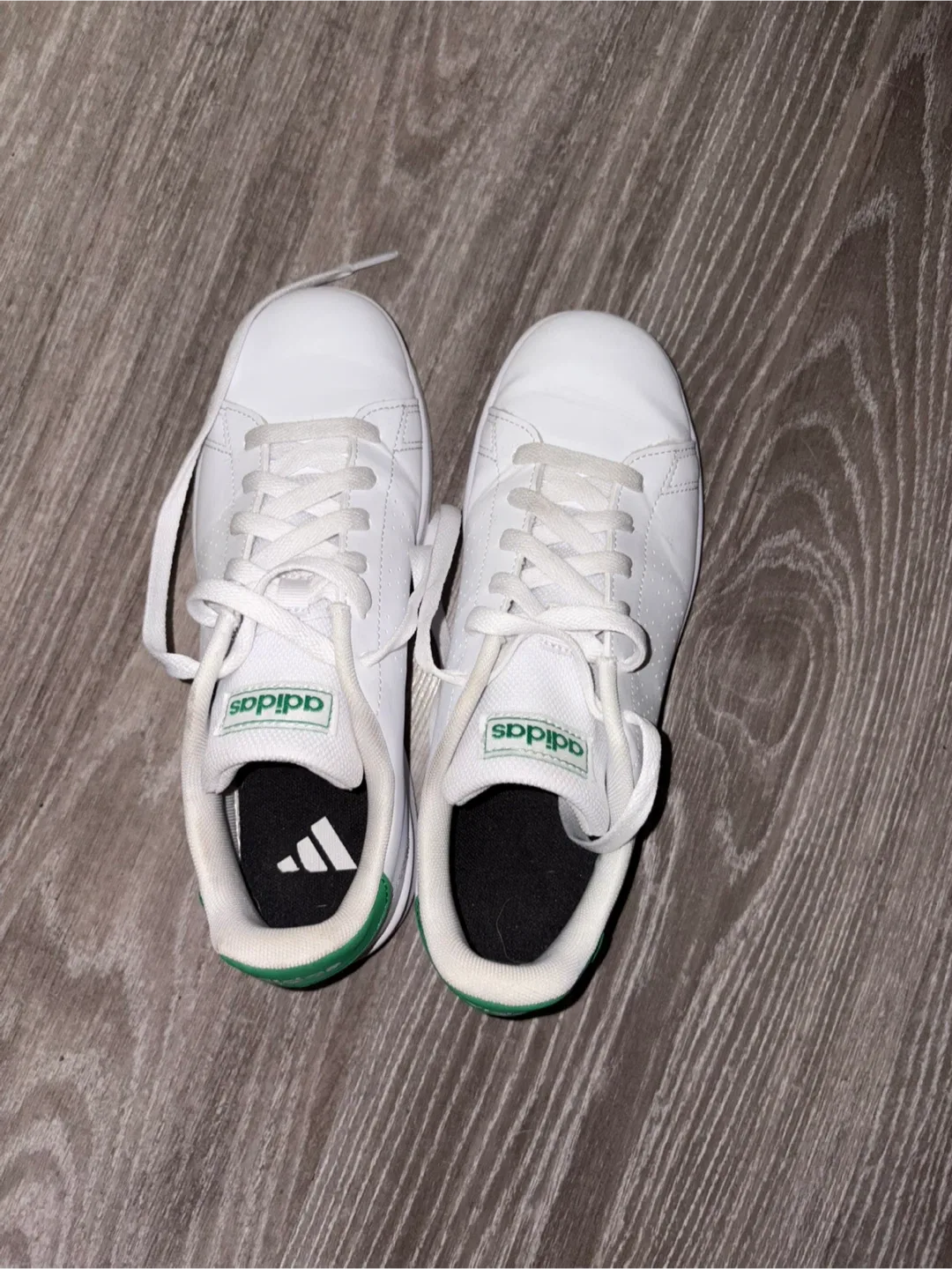 Adidas Advantage White/Green Shoes image indicator(2)
