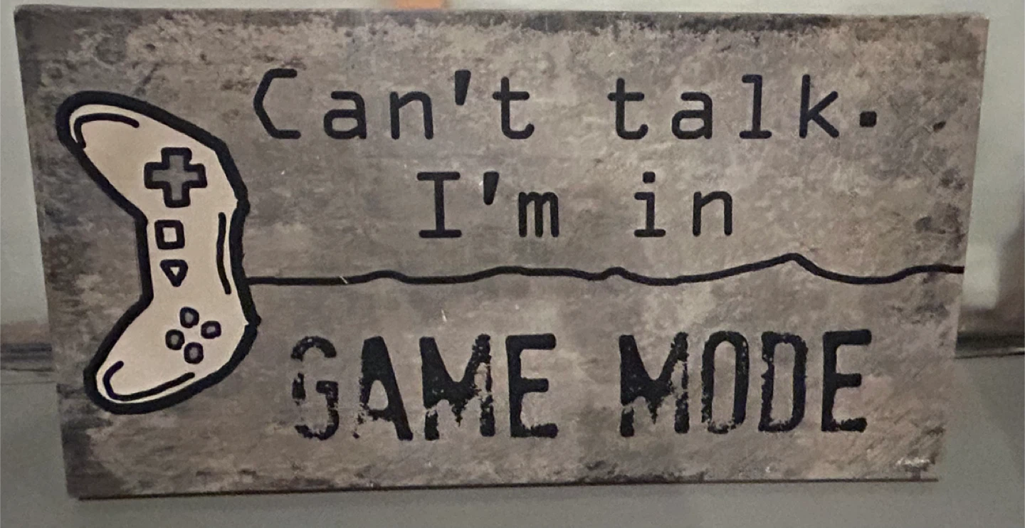 Game Mode Wall Decor