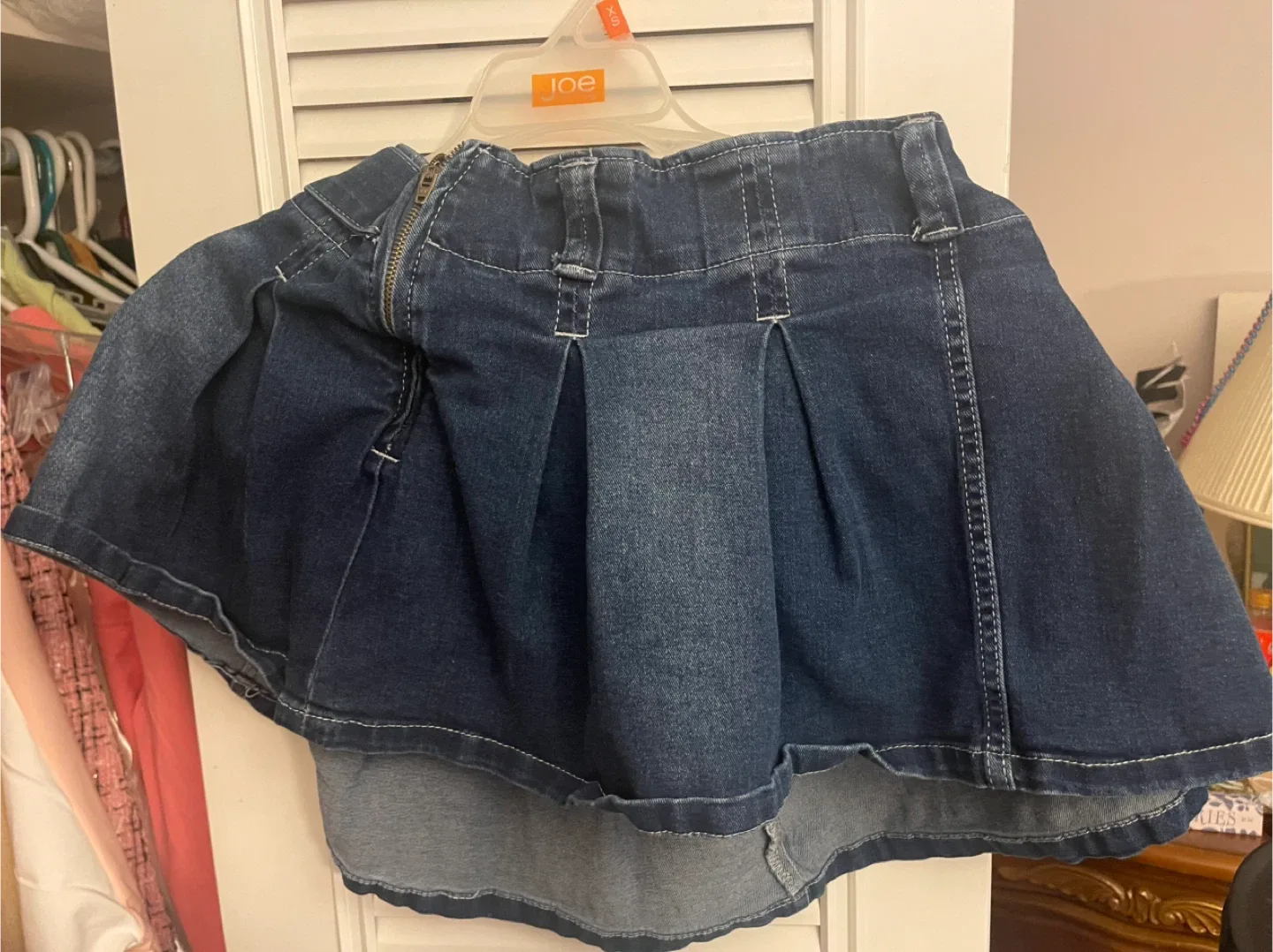 Denim Skirt with shorts image indicator(2)