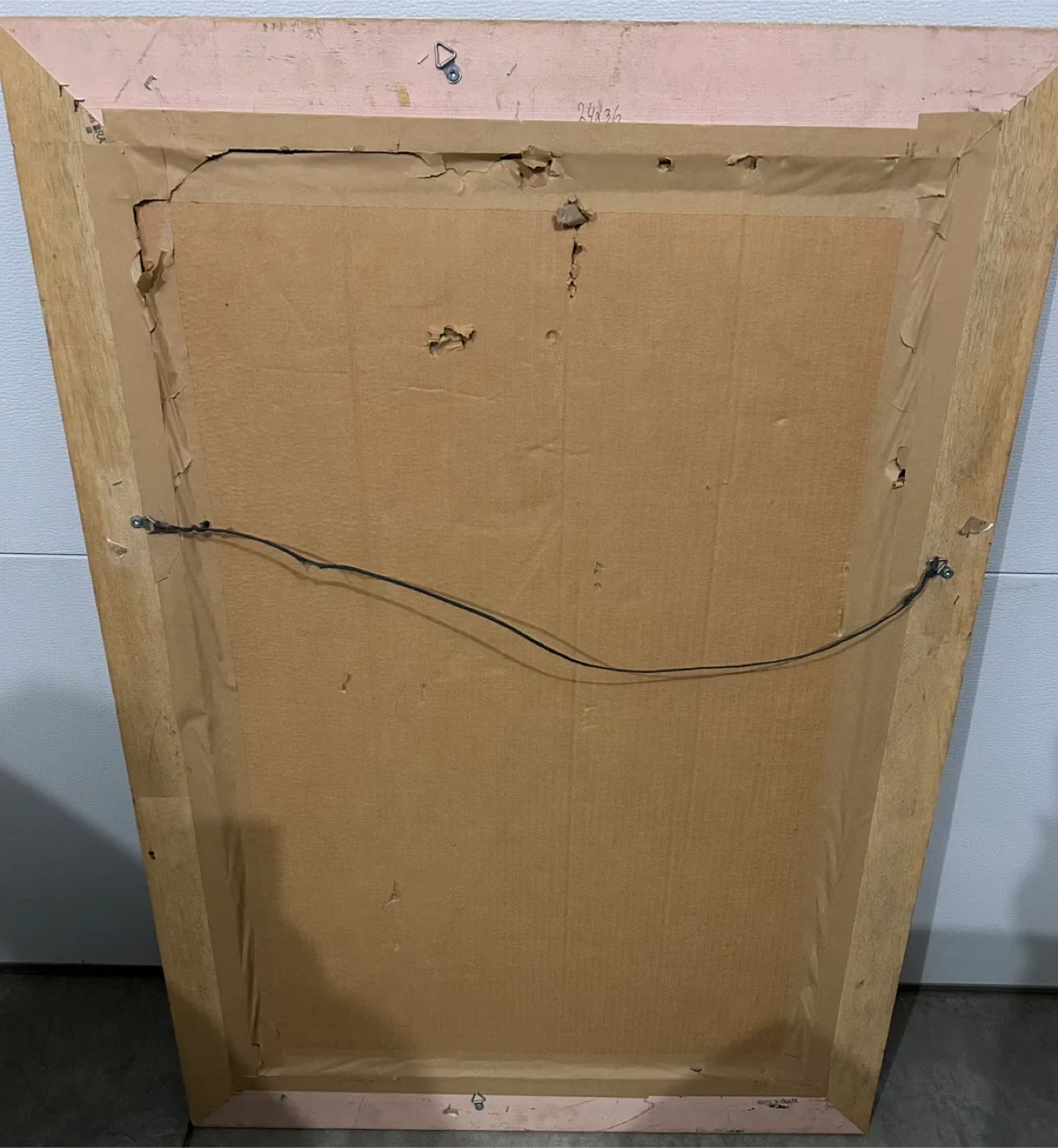 Gold Ornate Framed Mirror image indicator(2)