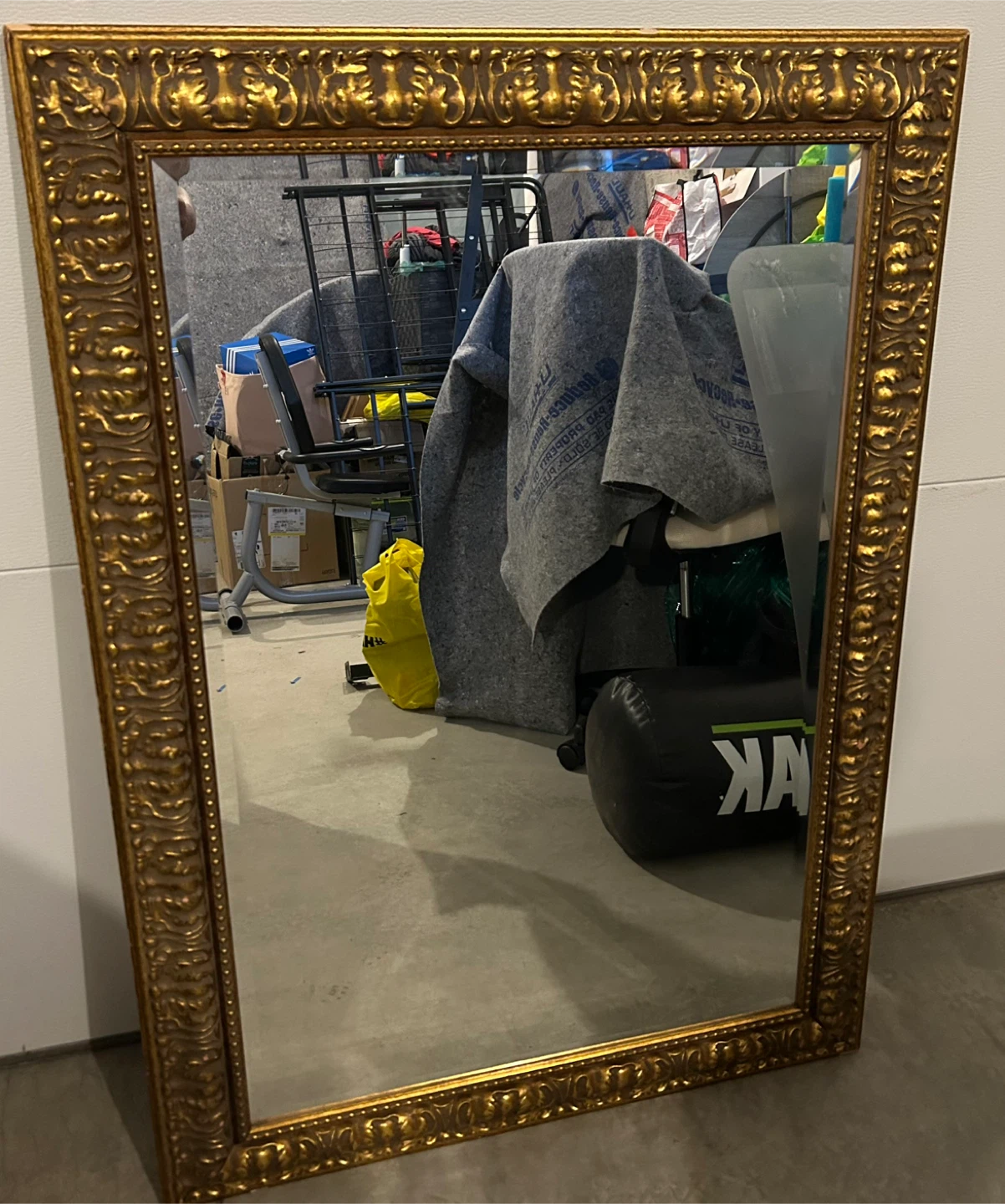 Gold Ornate Framed Mirror