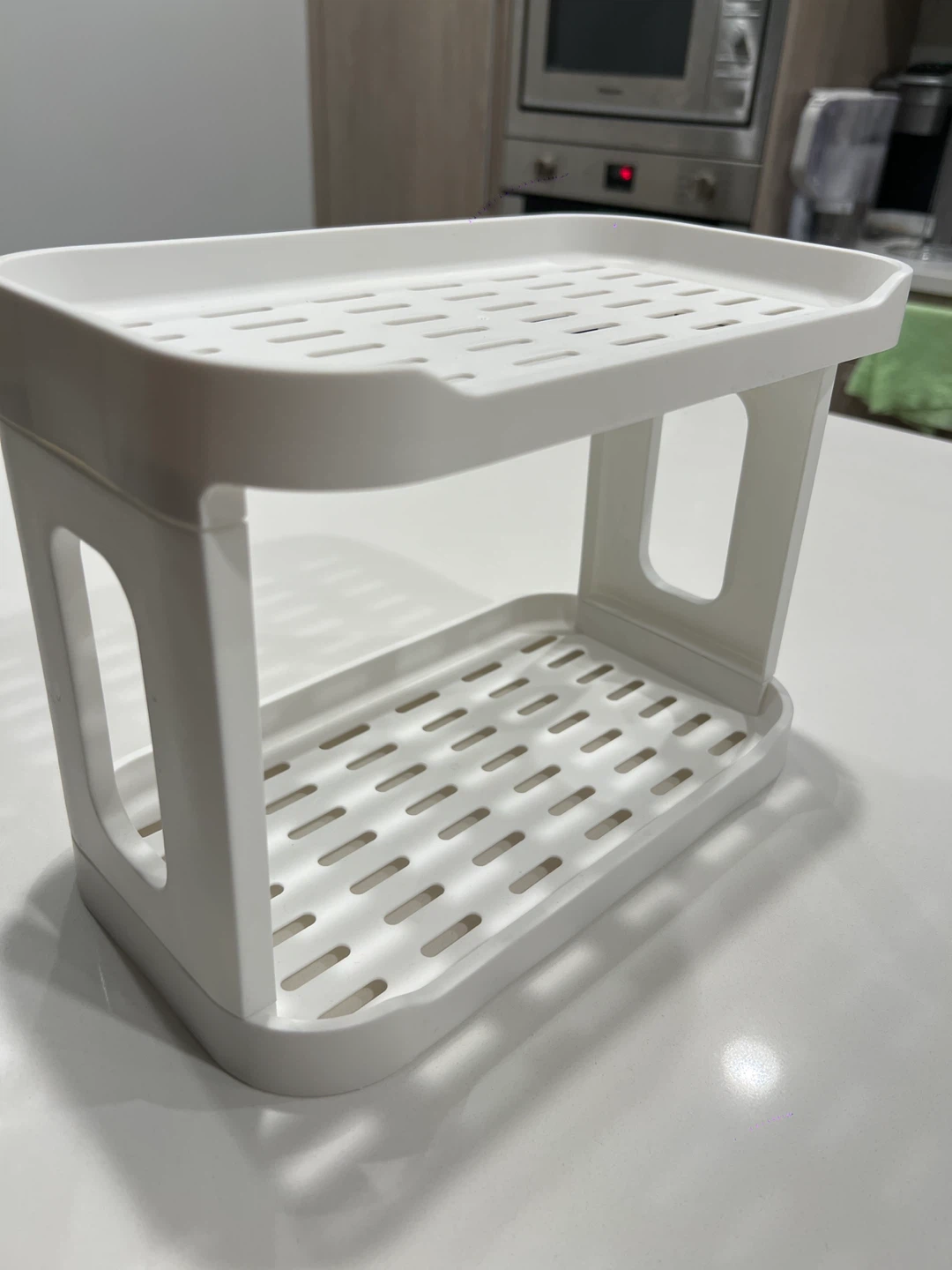 White 2-Tier Storage Rack - photo 3