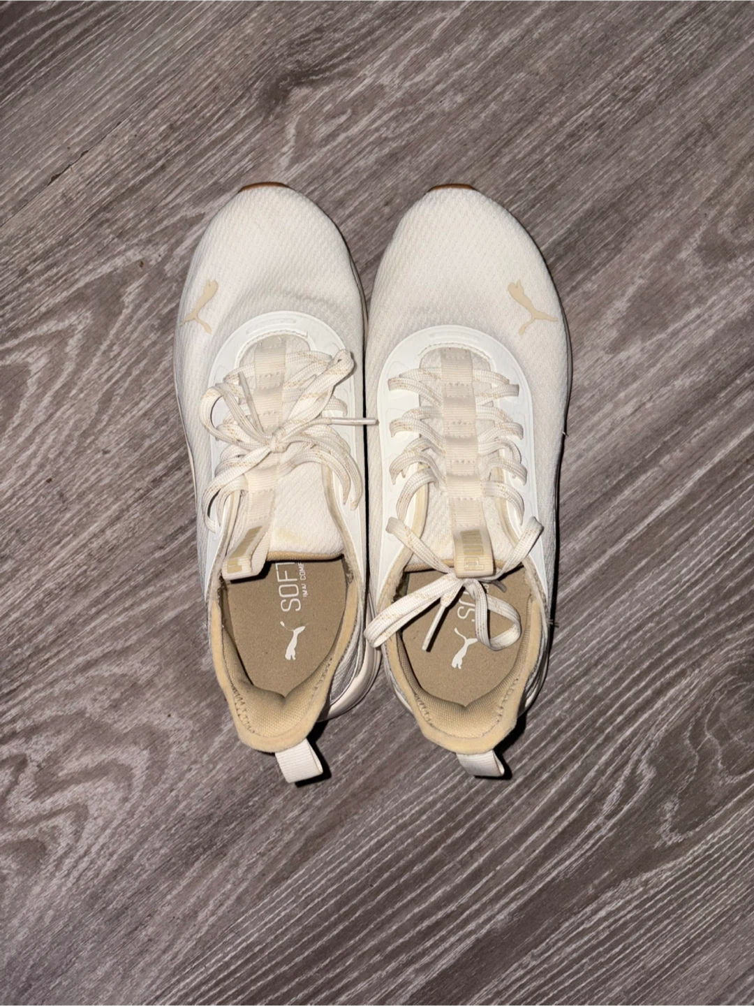 Puma Softride White Running Shoes - photo 3
