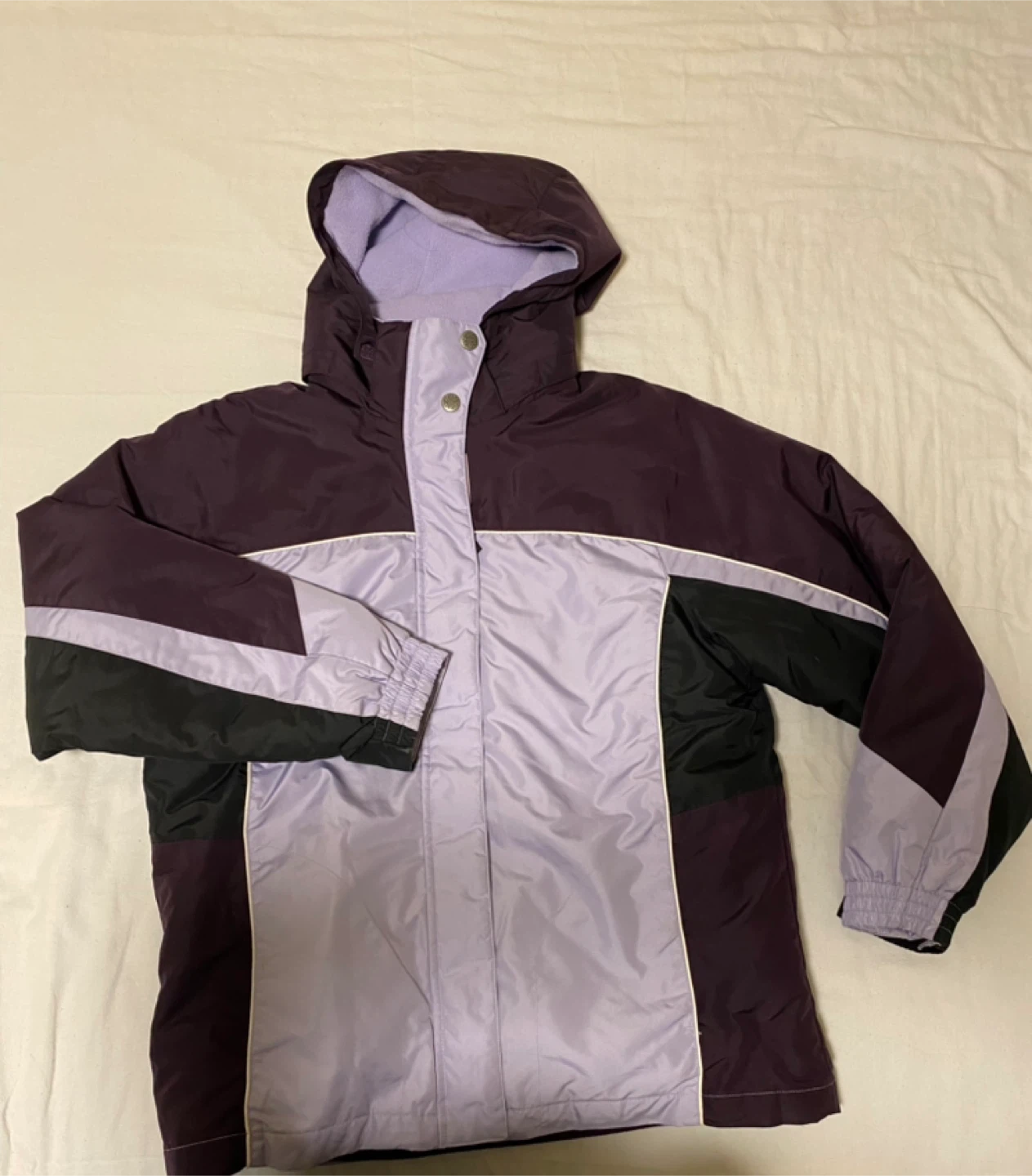 Cherokee 2 in 1 Girl's Purple Winter Jacket - Size 10/12