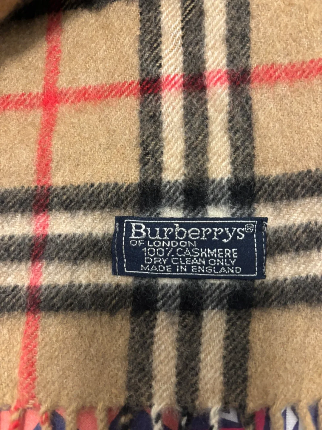 Burberrys of London Cashmere Scarf