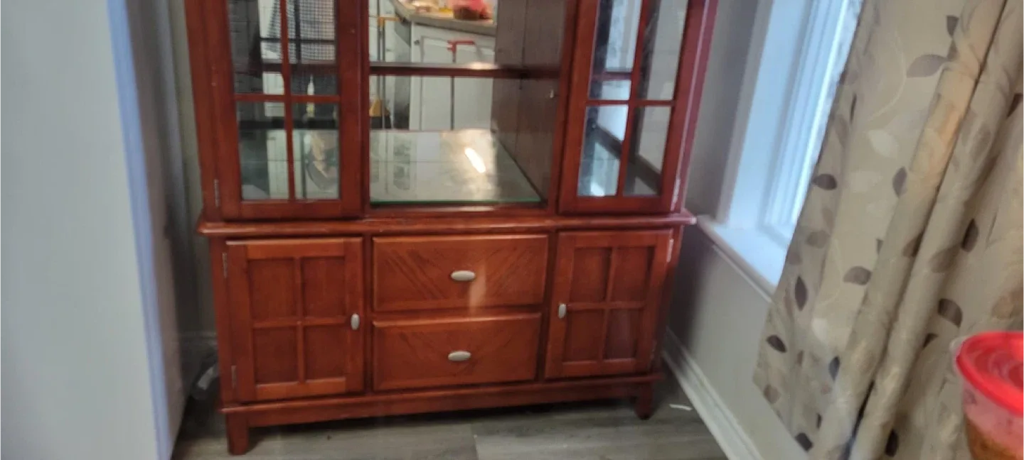 Wooden China Cabinet image indicator(2)