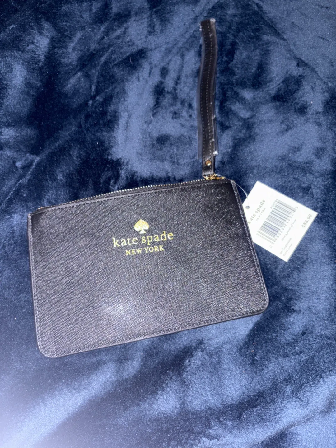 Kate Spade Black Wristlet Wallet - Like New! thumbnail