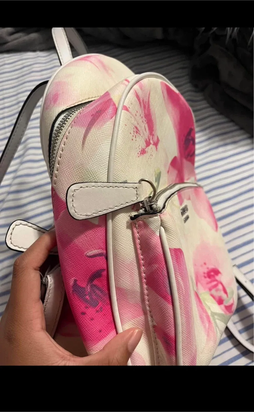 Guess Floral Print Mini Backpack image indicator(2)