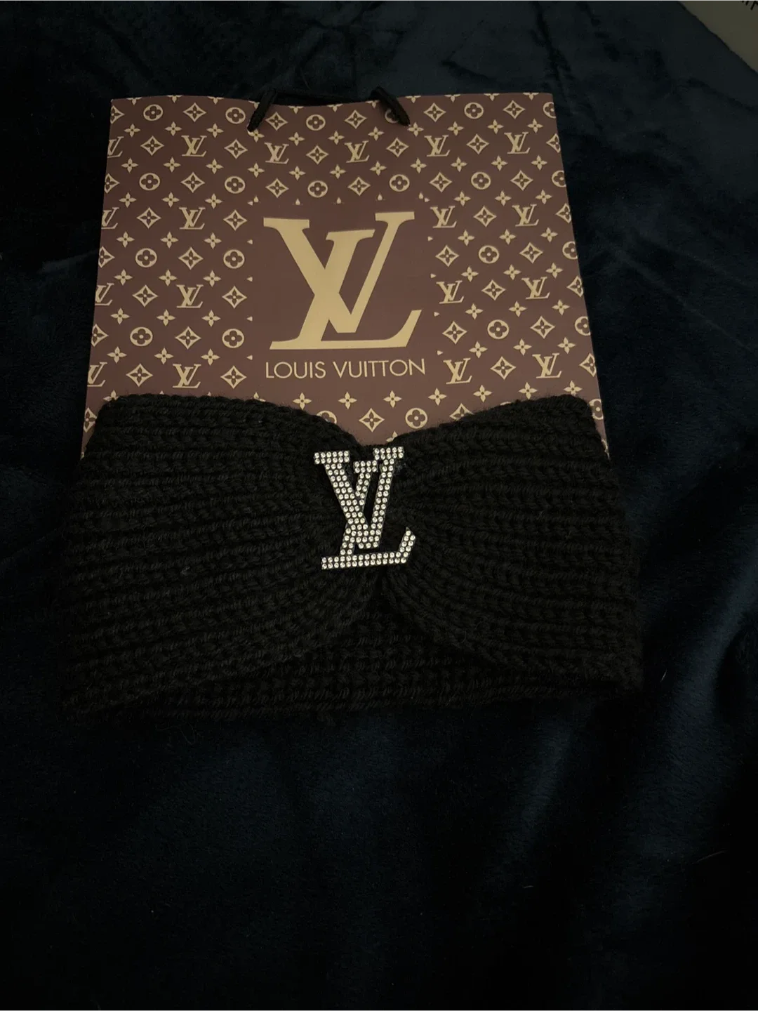 Louis Vuitton Black Headband thumbnail