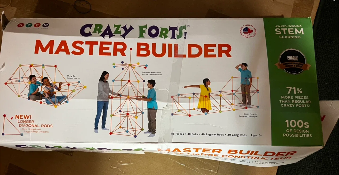 Crazy Forts! Master Builder Construction Toy thumbnail