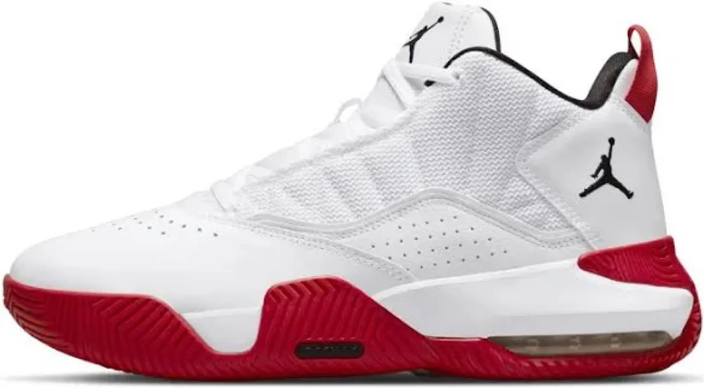 Jordan True Flight White/Red Basketball Shoes image indicator(4)