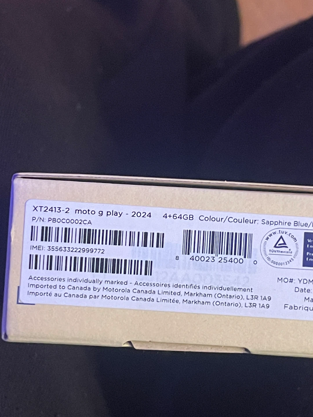 Motorola Moto G Play 2024 - New in Box! Perfect for kids - photo 3