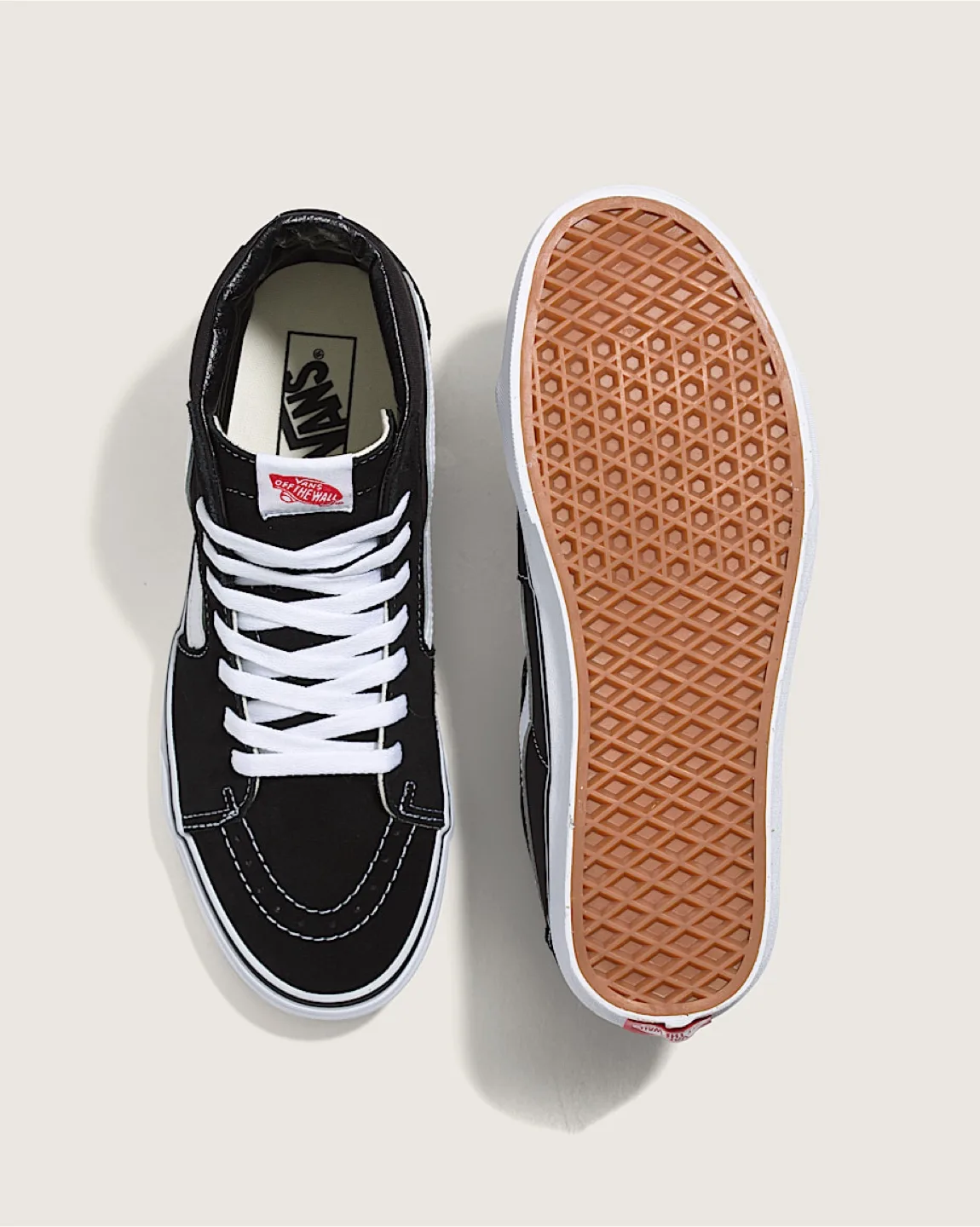 Vans SK8-Hi Black/White Sneakers image indicator(2)