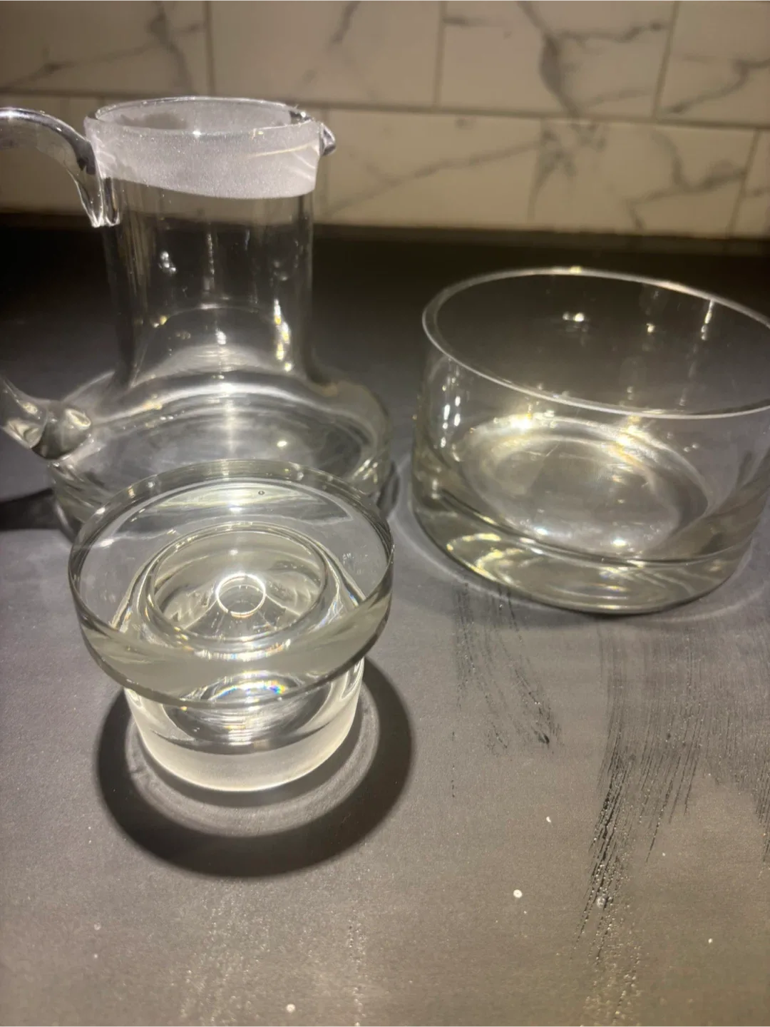 Vintage Suvretta set stacked sugar and creamer (Romania) image indicator(4)