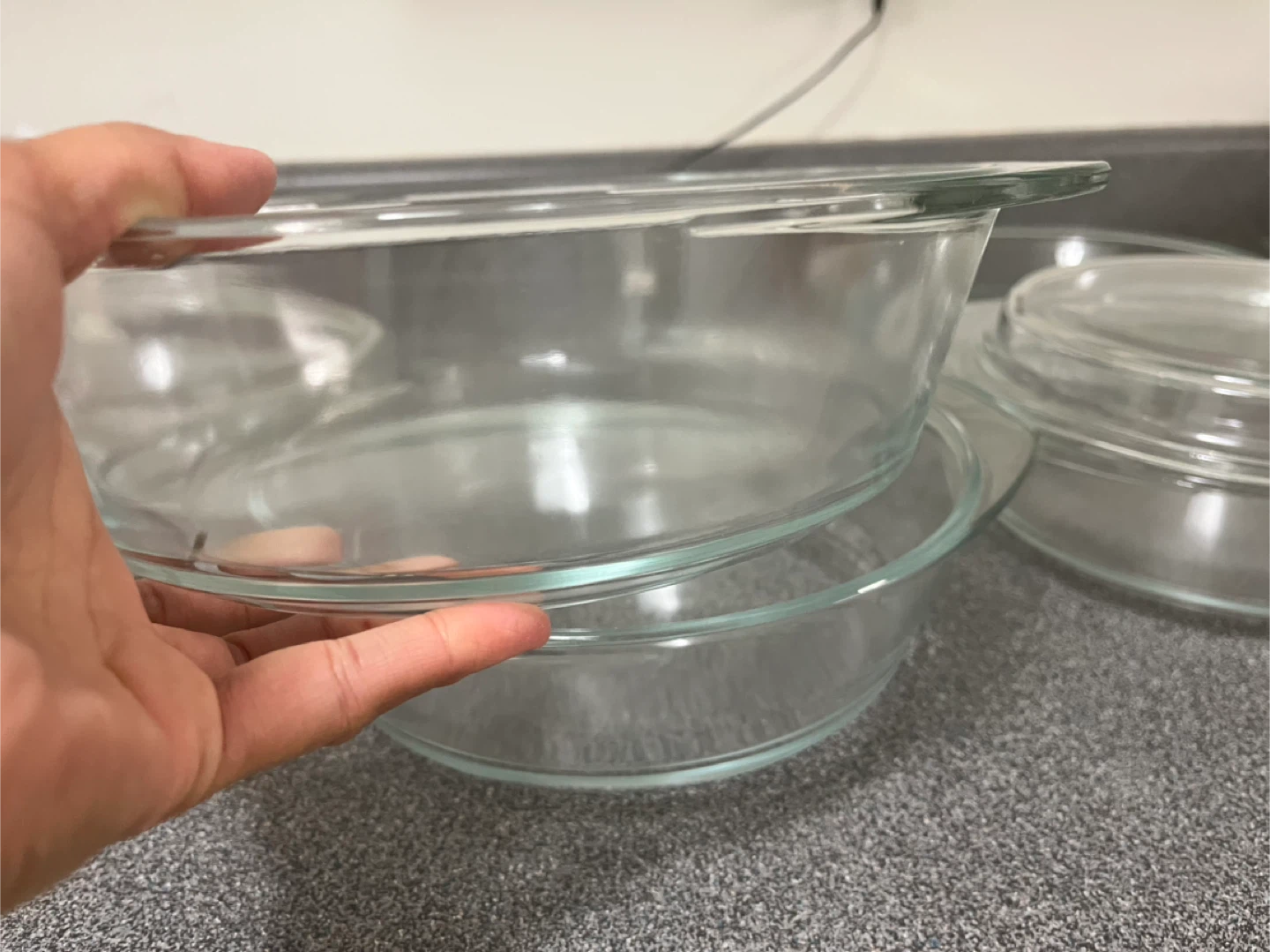 Glass Dishes with Lids - photo 4