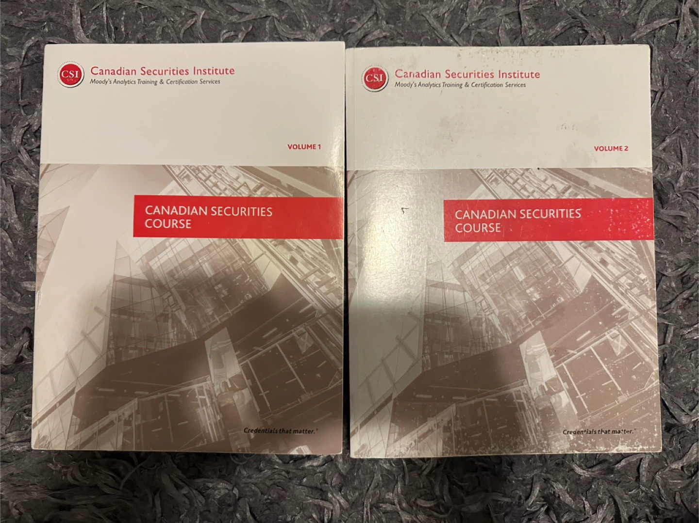 Canadian Securities Course - Volumes 1 & 2