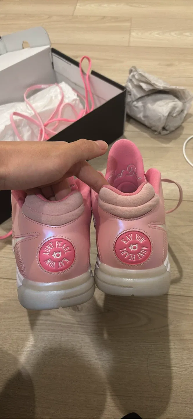 Nike KD Aunt Pearl Pink Shoes image indicator(6)