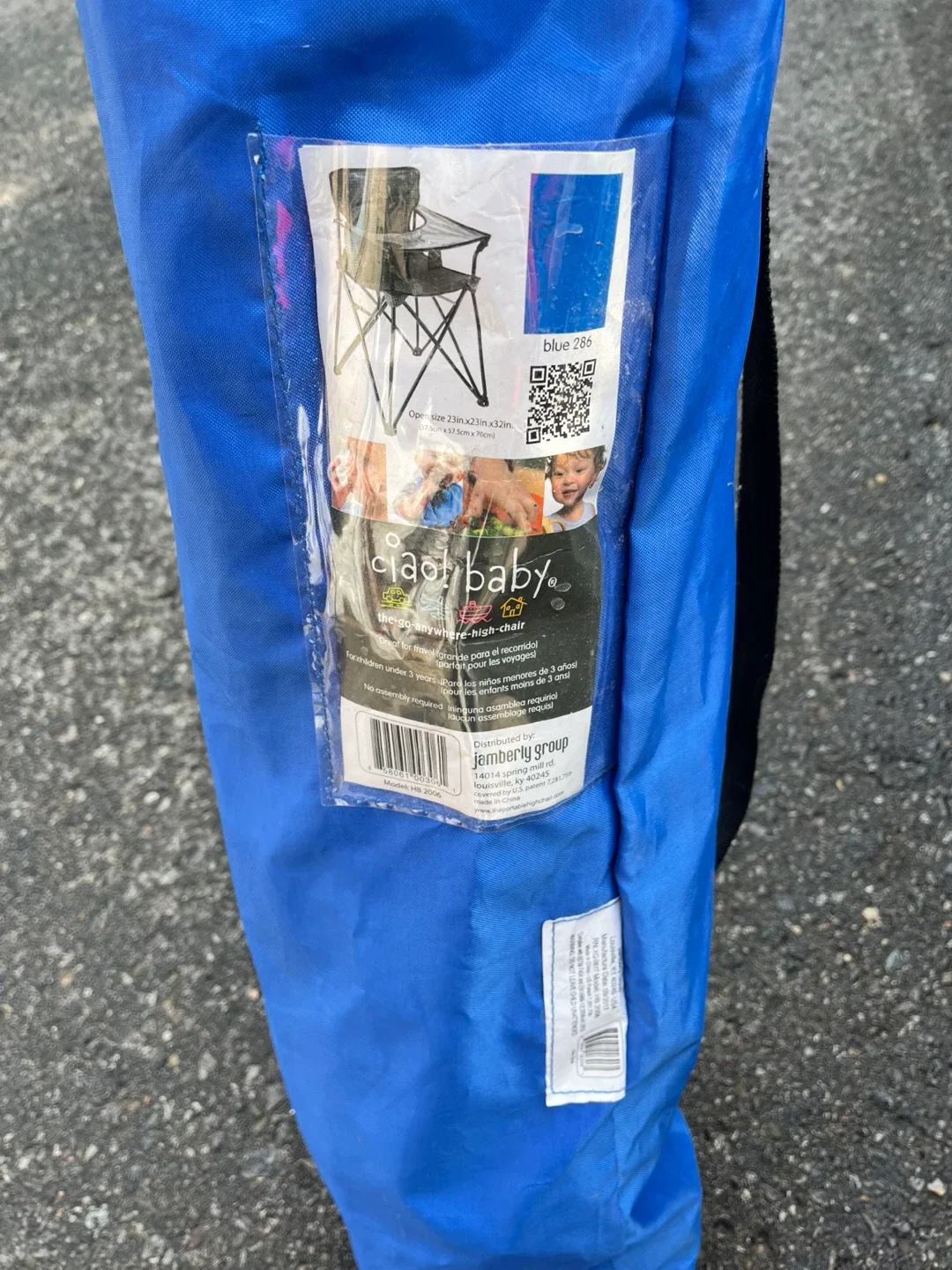 Ciao! Baby Portable High Chair - Blue image indicator(2)